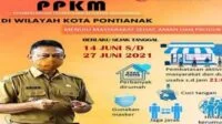 PPKM Mikro: Mulai Senin 14 Juni 2021 Sejumlah Taman di Pontianak Tutup