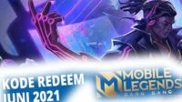 Kode Redeem Mobile Legends (ML) 22 Juni 2021