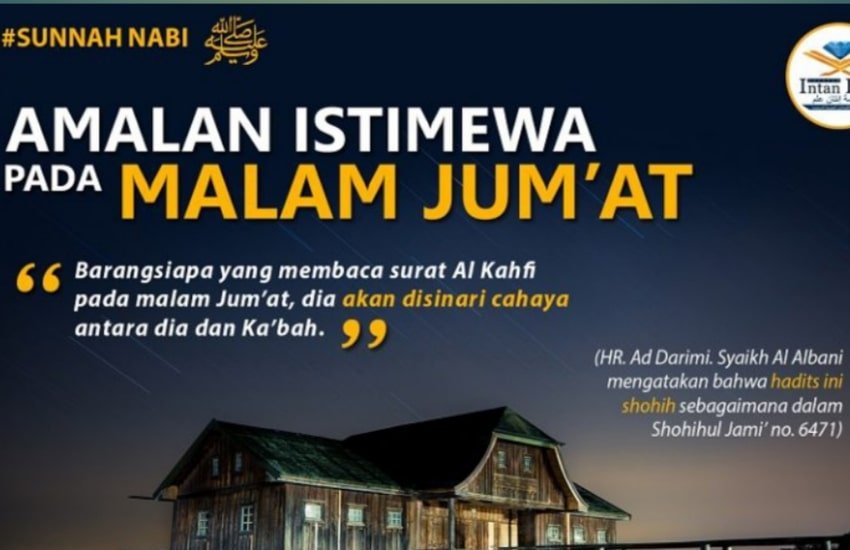 Amalan istimewa pada malam jumat