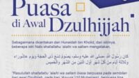 NIAT Puasa Idul Adha Dzulhijjah Puasa Tarwiyah dan Arafah