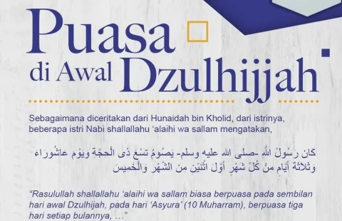 NIAT Puasa Idul Adha Dzulhijjah Puasa Tarwiyah dan Arafah.