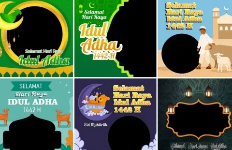 DOWNLOAD Twibbon Idul Adha 2021 GRATIS, Gambar Menarik dan Terbaru