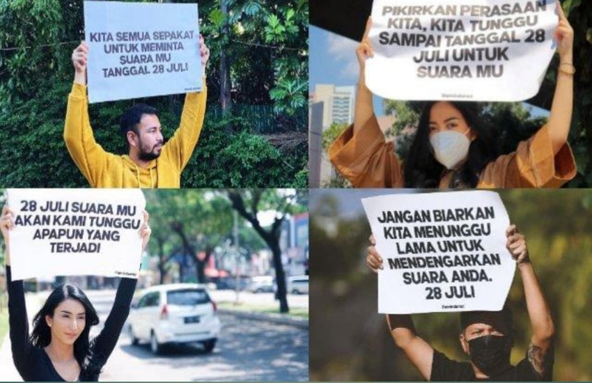 Suara ditanggal 28 juli
