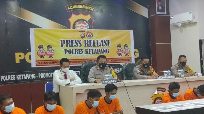 Polres Ketapang Ungkap Empat Kasus Kejahatan Jalanan dalam Sepekan