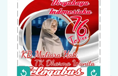 DOWNLOAD GRATIS Twibbon Hari Dharma Wanita Nasional Hari ini 5 Agustus 2021