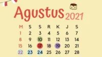 KALENDAR Lengkap Hari Libur Nasional Agustus 2021 Lengkap Dengan Momentum Hari Besar 2021