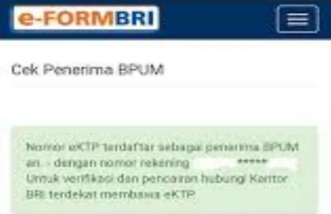 CEK DISINI BLT UMKM 2021 Tahap 3 Cair Lewat Link eform.bri.co.id/bpum