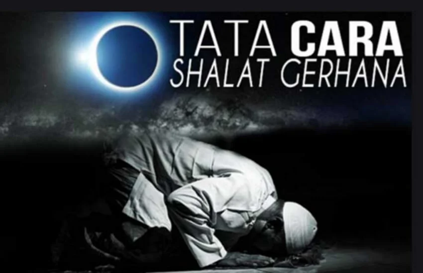 Tata cara sholat gerhana bulan