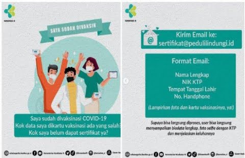 Cara Mendaftar Vaksin Covid-19 di pedulilindungi.id dan Cara Download Sertifikat Vaksin Covid-19