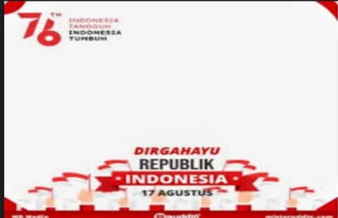 Gambar Bingkai HUT RI ke 67 dan Link Twibbon Hari Kemerdekaan 2021