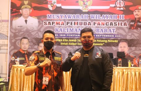 Akbar Ramadhan, Nahkodai SAPMA Pemuda Pancasila Kalimantan Barat