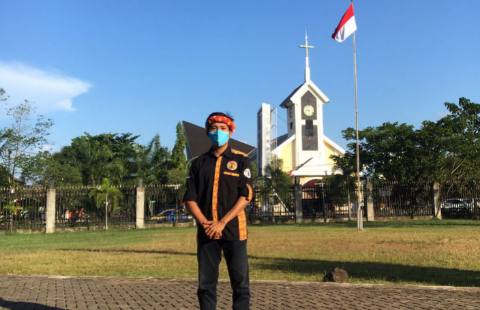 Pemuda Dayak Minta Selesaikan Polemik Pelarangan Pendirian Plang Gereja di Pontianak