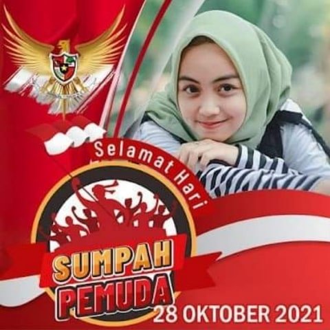 TWIBBON dan GAMBAR Hari Sumpah Pemuda 2021 [ Cara Download Pakai Link]