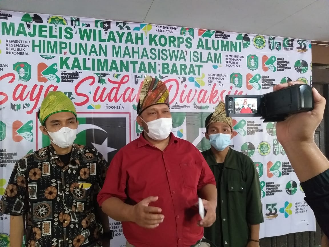 Rayakan HUT ke-55, MW KAHMI Kalbar Gelar Vaksinasi Massal