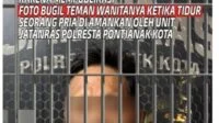 Sebarkan Foto Teman Wanita Tanpa Baju, Polisi Amankan Pelaku di Pontianak