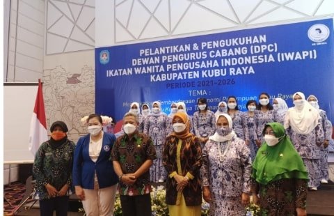 IWAPI Kubu Raya Komitmen Bantu Pemerintah Gali Potensi Pengusaha Perempuan