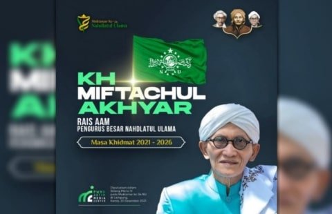 KH. Miftachul Akhyar, Rais Aam PBNU Masa Khidmat 2021-2026.