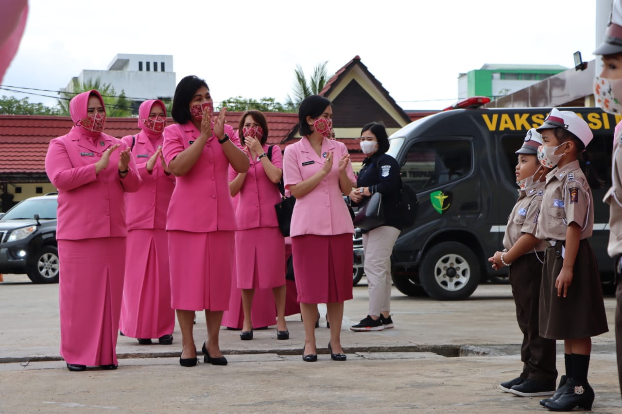 Polresta Pontianak Kota Terima Kunjungan Ketua Bhayangkari Kalbar