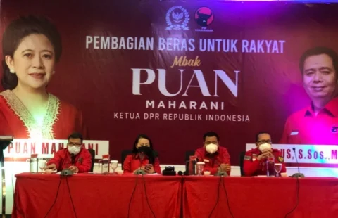 Bantuan 100 Ton Beras Dari Puan Maharani untuk Warga Kalbar