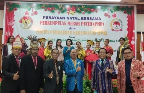 Momentum Hari Natal, Perkumpulan PMP dan FPK Tingkatkan Kembali Persaudaraan Antar Suku Bangsa dan Agama