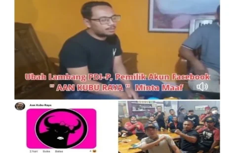 Akun Facebook Aan Kubu Raya dilaporkan Kader PDI Perjuangan