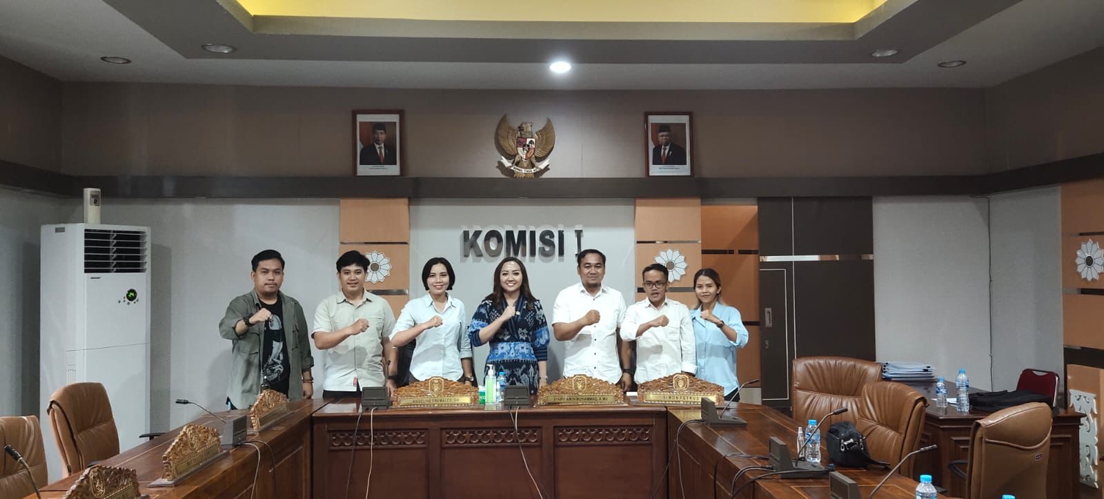 Pemuda Dayak Kalbar Sampaikan Program Kerja ke Komisi I DPRD Provinsi