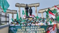 Harlah ke-96, Warga Muda NU Surabaya Deklarasikan Gus Muhaimin Capres 2024