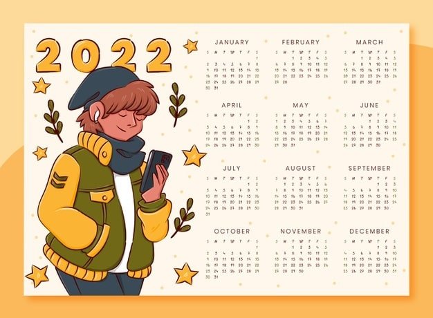 Link Download Kalender 2022 dan Gambar Tahun Baru 2022