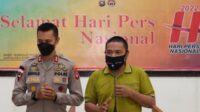 HPN 2022, Kapolres AKBP Jerold HY Kumontoy Beri Kejutan Kepada Mitra Jurnalis Kubu Raya