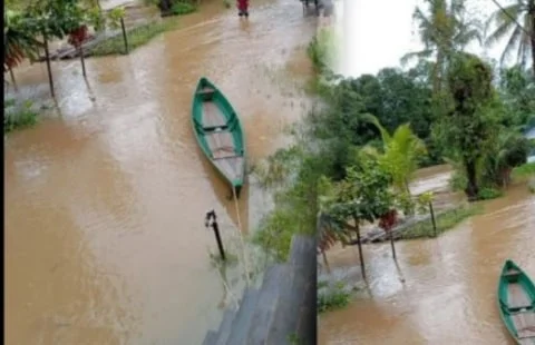 Banjir Rendam 92 Rumah Warga di Kapuas Hulu