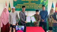 Tingkatkan Kualitas Pendidikan, Pascasarjana IAI Al-Qolam dan STAI Mempawah Tandatangani MOU