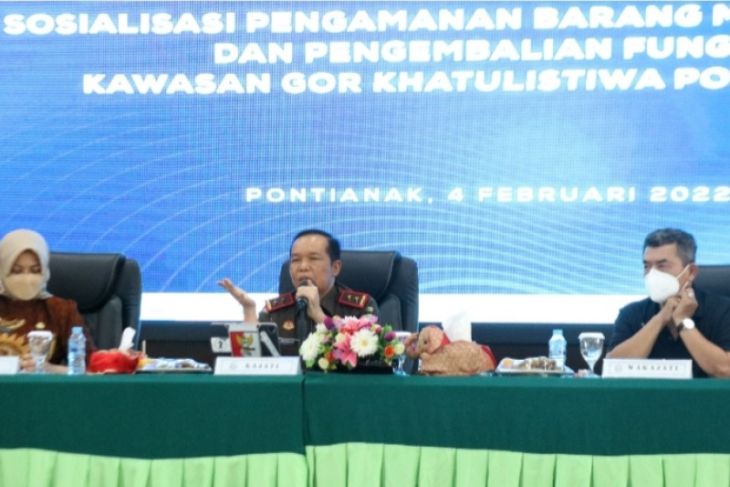 Kejati Kalbar: Kawasan GOR Khatulistiwa Pontianak Berubah Fungsi Tempat Berdagang