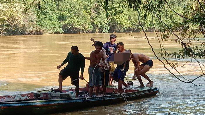 Seorang Anak Tenggelam di Sungai Landak Ngabang Ditemukan Meninggal Dunia