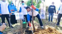 Peringatan Hari Air Dunia ke-30, BWS Kalimantan I Pontianak Tanam Pohon di Titik Nol Drajat Khatulistiwa