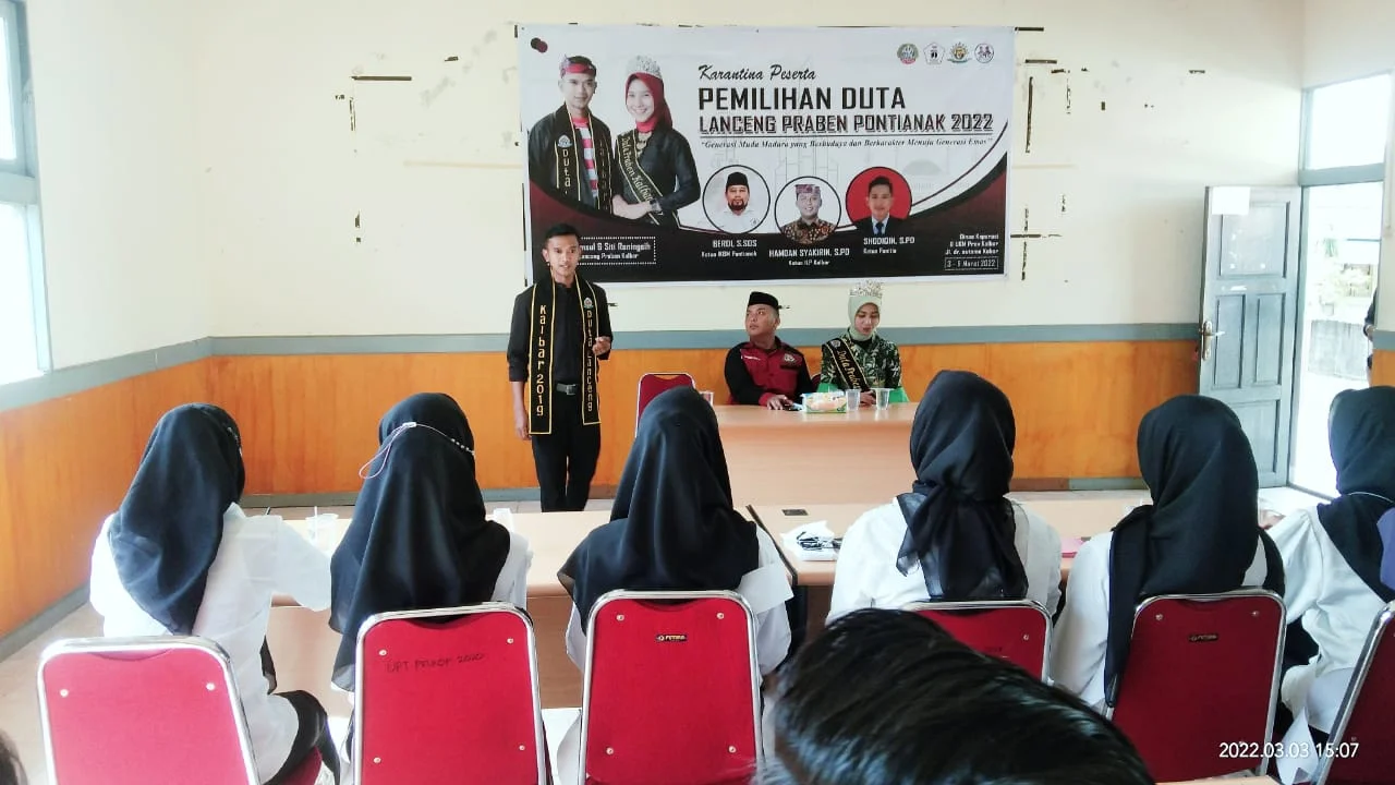 Finalis Duta Lanceng Praben Pontianak Jalani Karantina, Sabtu Malam Puncak Pemilihan