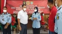 BINDA dan Kanwil kemenkumham Kalbar Cegah Covid-19: Ratusan Warga Binaan Ikut Vaksin