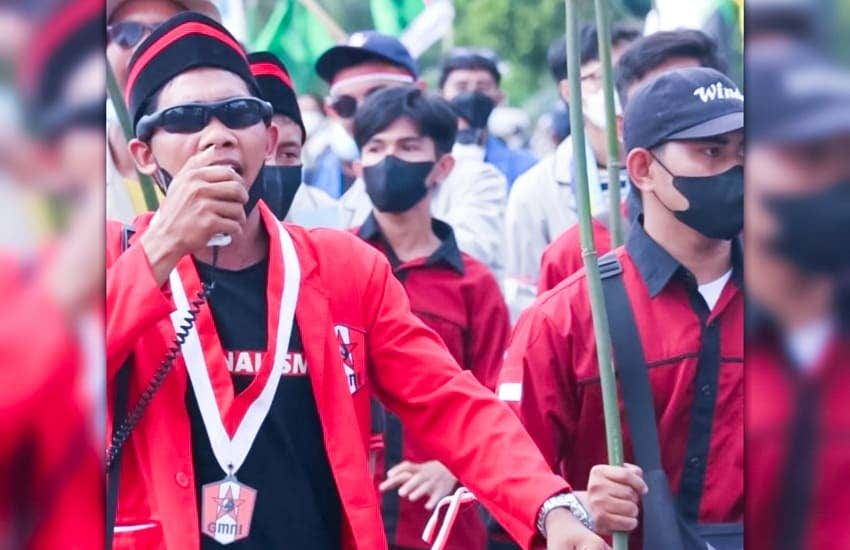 DPC GMNI Ketapang Kecam Tindak Kekerasan Aparat Kepada Petani yang Terjadi di Kebun Sawit,- FOTO/istimewa.