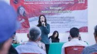 DPR RI Dapil Kalbar Satu Maria Lestari Sosialisasi Empat Pilar Kebangsaan di Desa Durian Kubu Raya