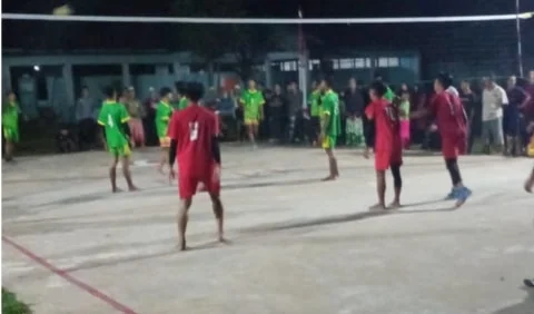 Sambut Haflatul Imtihan ke-21, Turnamen Voli Turnamen Voli Desa Retok Adakan Turnamen Voli