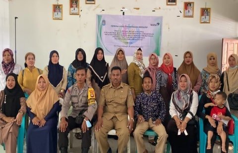 pertemuan Pokja Kampung Keluarga Berkualitas bertempat di Aula Kantor Desa Sungai Ambangah, Kecamatan Sungai Raya, Kabupaten Kubu Raya, pada senin, 27 Juni 2022