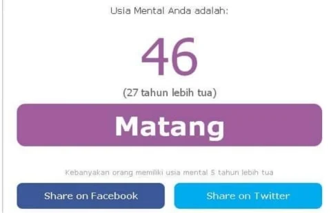 Link Tes Usia Mental Arealme, Viral di Indonesia: Ternyata Begini Cara Mainnya