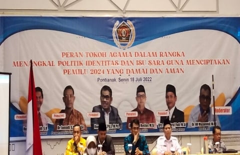 PWI Kalbar Gelar FGD Tangkal Politik Identitas dan Isu Sara Guna Sukseskan Pemilu 2024