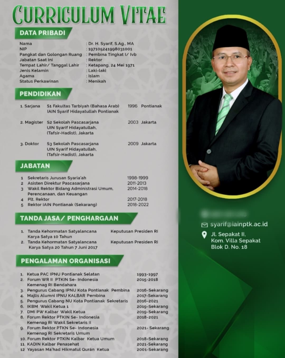 Dr Syarif Pontianak