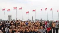 Sebanyak Seribu Bendera Berkibar Di Ikon Wisata Baru Kota Pontianak