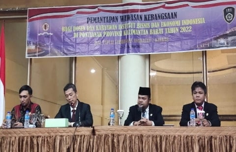 Dosen Dan Pegawai Institut Bisnis Dan Ekonomi Indonesia Ikuti Pemantapan Wawasan Kebangsaan