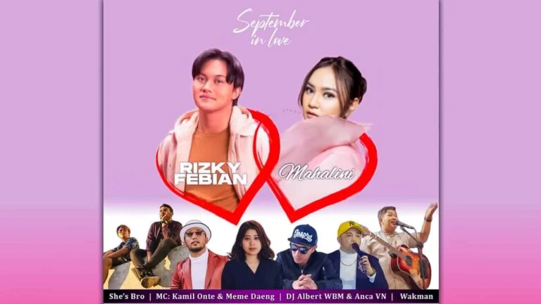 September in Love Rizky Febian dan Mahalini