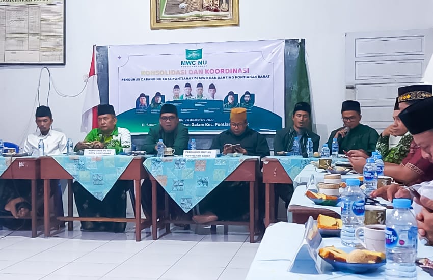 Konsolidasi MWCNU Pontianak Barat: Memastikan Perangkat NU Berjalan dengan Baik