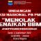 PB PMII Bersama Ribuan Kader Gelar Aksi Kenaikan Harga BBM Besok di Istana Negara