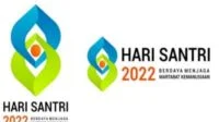 DOWNLOAD LOGO Hari Santri Nasional 2022 Resmi Kemenag, Tema: Berdaya Menjaga Martabat Kemanusiaan