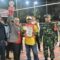 Keterangan Foto: Wakil Bupati Kubu Raya Sujiwo menutup secara resmi Turnamen Bola Voli Sujiwo Cup di Desa Punggur Kecil, Kecamatan Sungai Kakap, Jumat (21/10/2022),- FOTO/istimewa.